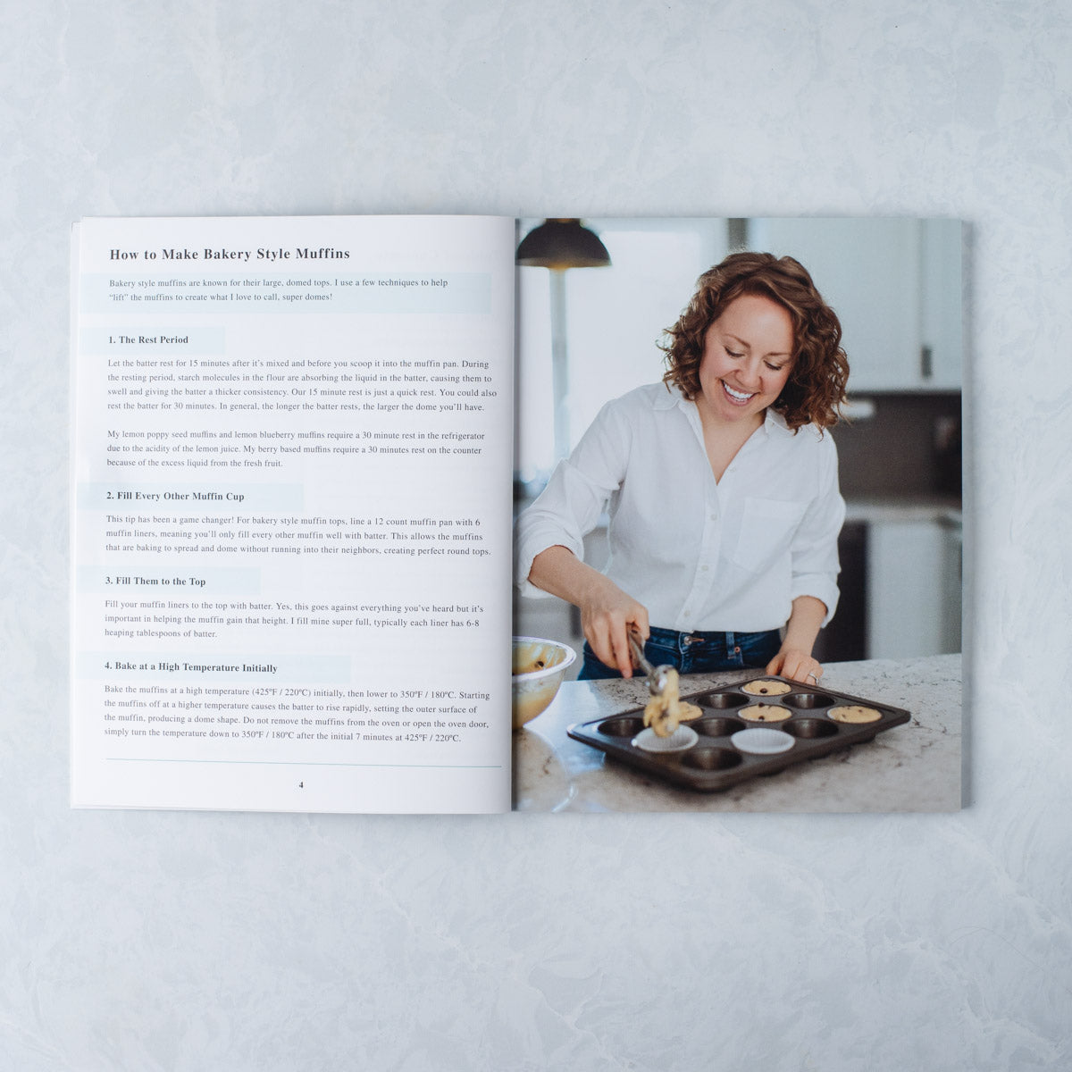 Bakery Style Muffins Cookbook (Physical Copy)