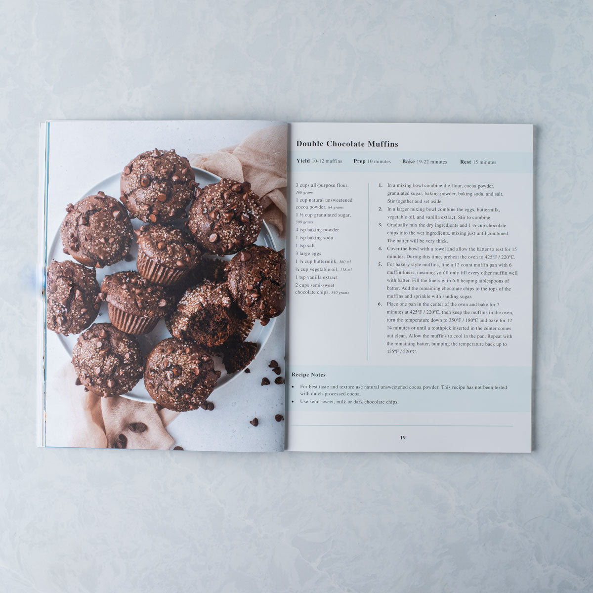 Bakery Style Muffins Cookbook (Physical Copy)