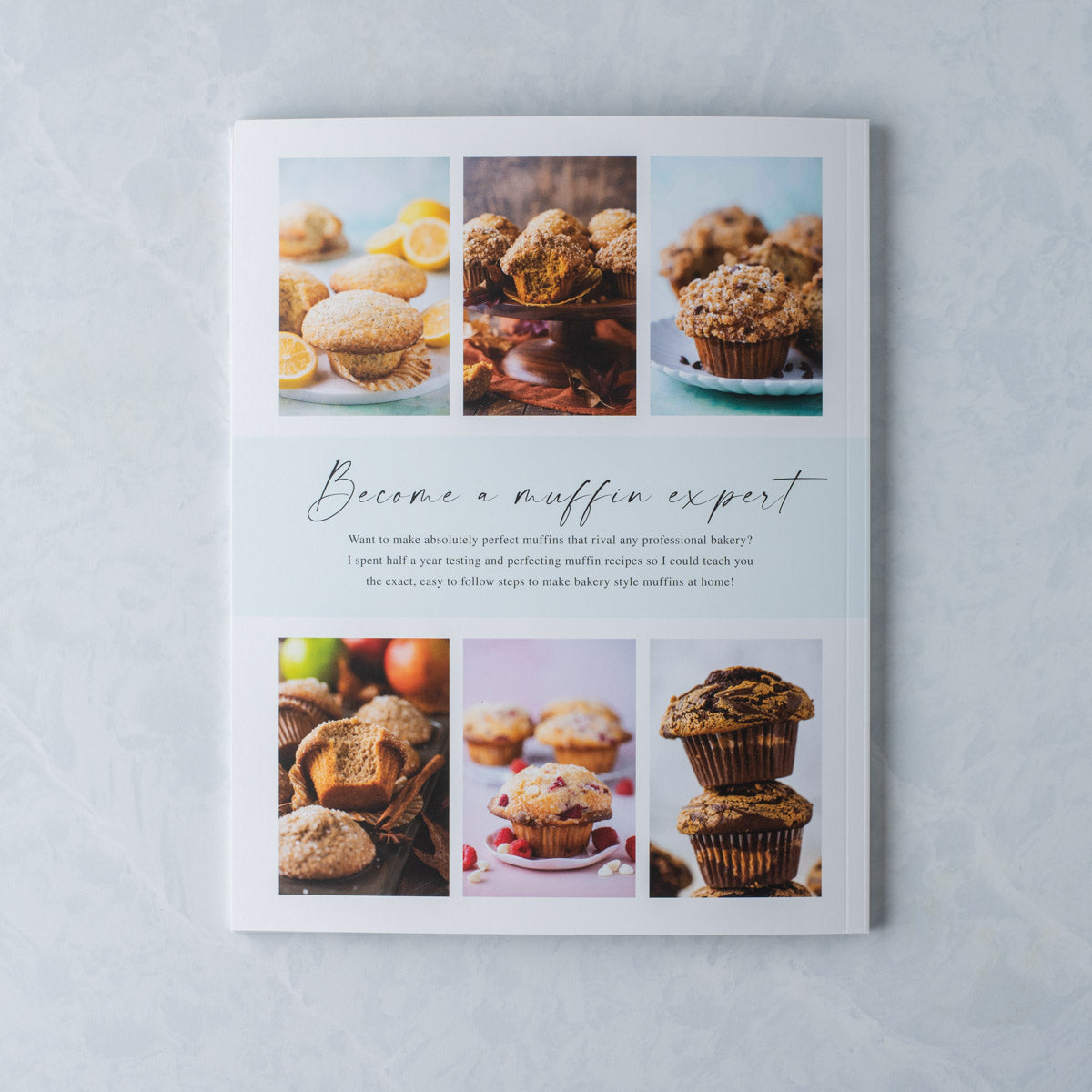 Bakery Style Muffins Cookbook (Physical Copy)